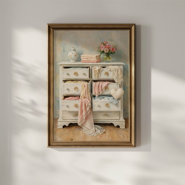 Póster Cómoda Vintage Shabby Chic (Subido por el creador)