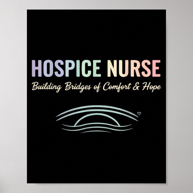 Póster Comon In Care Hosce Nurse Palliative Suprt Graphic (Frente)