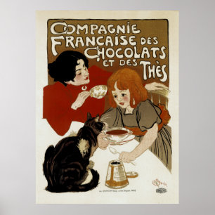 Póster Compagnie Francaise des Chocolats