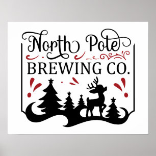 Póster Compañía Cervecera Polo Norte