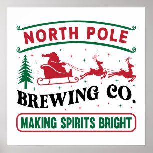 Póster Compañía Cervecera Polo Norte