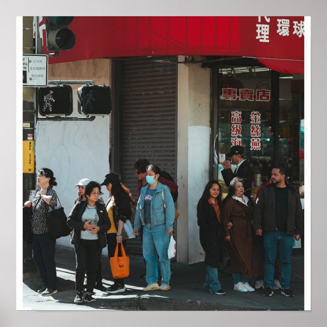 Póster Compañía de la esquina (Frente)