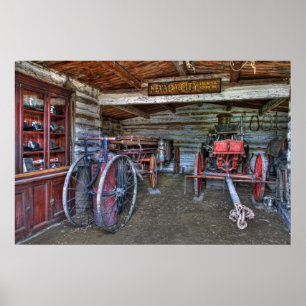 PÓSTER COMPAÑÍA DE MOTOR DE INCENDIO Nº 1