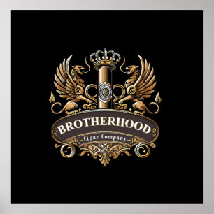 Póster Compañía de Puros Brotherhood