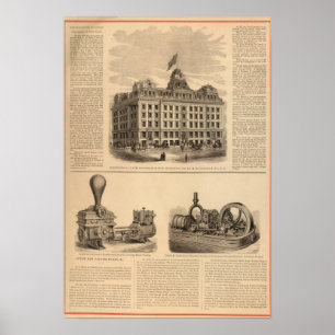 Póster Compañía de seguros de vida continental