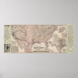 Póster Compañía del Pacífico Sur