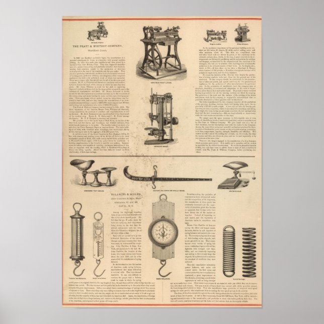 Póster Compañía Pratt y Whitney (Frente)
