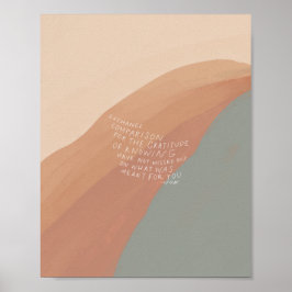 Póster "Comparación de intercambio por la gratitud de sab