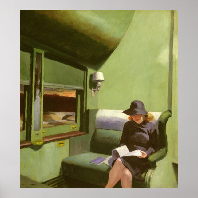 Póster Compartimento C, Coche 293 (Frente)