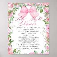 Compartimento rosado y Rosas Coquette Baby Shower 