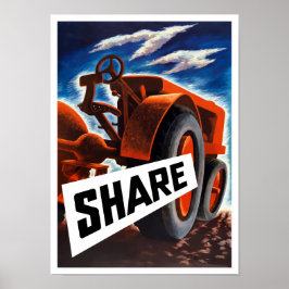 Póster Compartir — Segunda Guerra Mundial