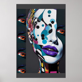 Póster Compartir su visión sesgada - Ken Gage Art