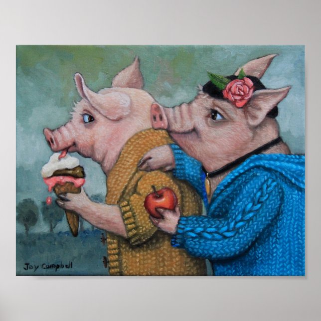 Póster ¿Compartirás? (Frente)