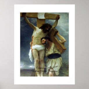 Póster Compasión de Cristo Bouguereau