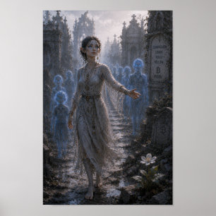 Póster Compasión / Guía de Almas / Ruinas del Cementerio