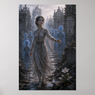 Póster Compasión / Guía de Almas / Ruinas del Cementerio