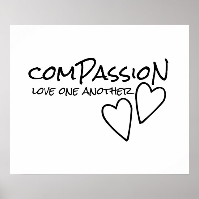 Póster ComPassion Se Ama El Uno Al Otro (Frente)