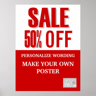 Póster Compensación comercial promocional de ventas GRAND