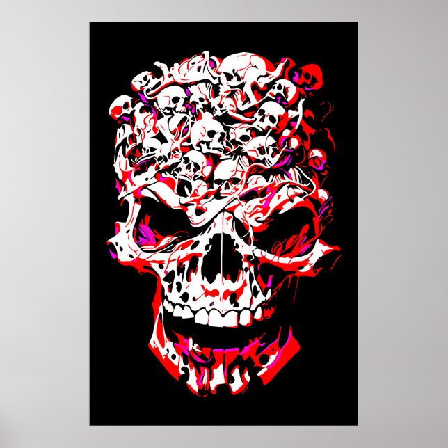 Póster Compilación de Calaveras: Un Baile de Huesos (Frente)