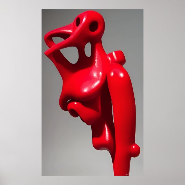 Póster Completo como garrapata - Ken Gage Surreal Art (Frente)