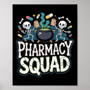 Póster Complicaciones divertidas Camisas Farmacéuticas Sq