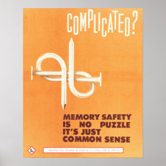 Póster ¿Complicado?
