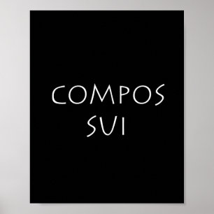 Póster Compos sui