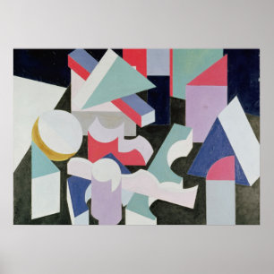 Póster Composición, 1927