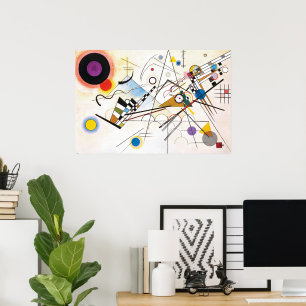 Póster Composición 8 Kandinsky