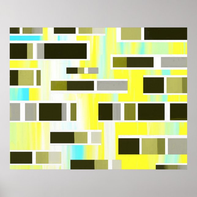 Póster Composición abstracta (Frente)