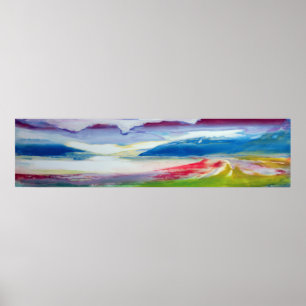 Póster Composición abstracta