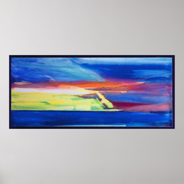 Póster Composición abstracta (Frente)