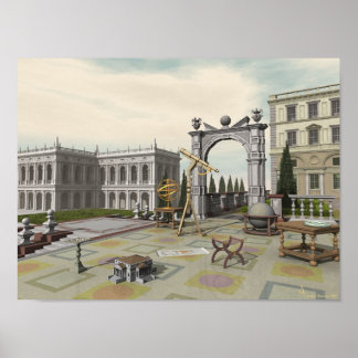 Póster Composición clásica