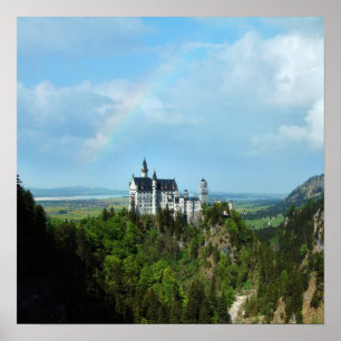 Póster Composición de Schloss Neuschwanstein
