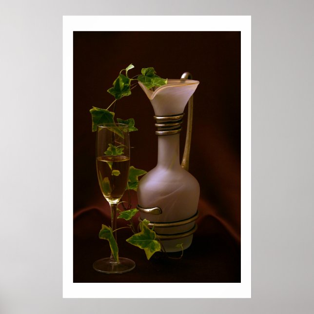 Póster Composición en púrpura (Frente)