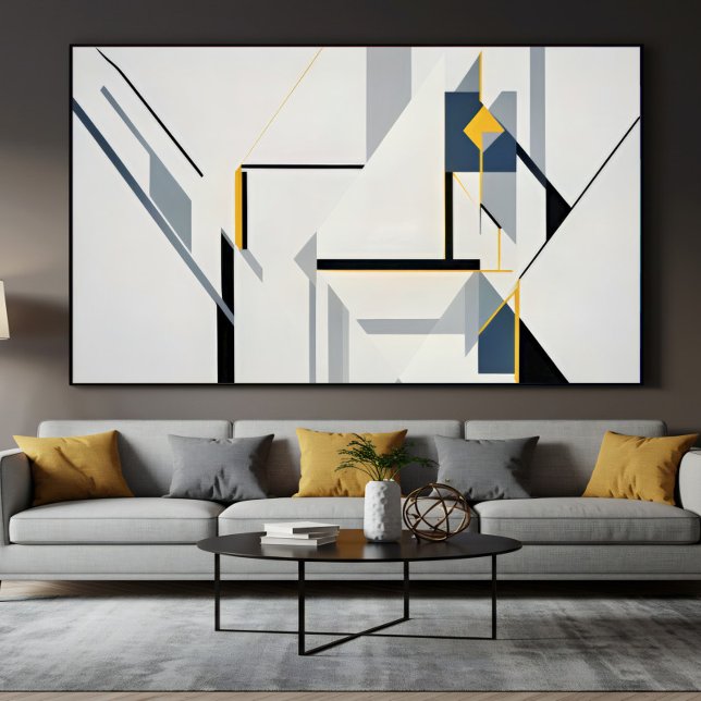 Póster Composición Geométrica Abstracta Moderna (Subido por el creador)