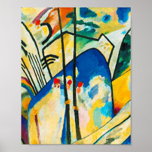 Póster Composición IV de Vassily Kandinsky