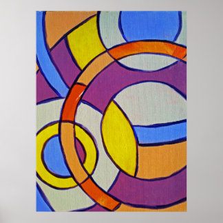 Póster Composición nº 14 de Michael Moffa