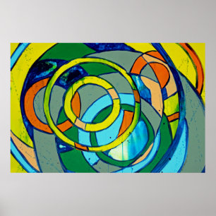 Póster Composición nº 26 de Michael Moffa