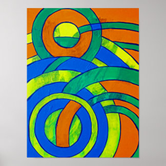 Póster Composición nº 30 de Michael Moffa