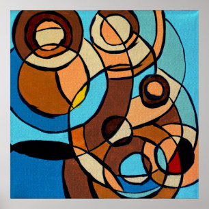 Póster Composición nº 32 de Michael Moffa
