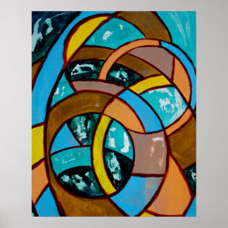 Póster Composición nº 8 de Michael Moffa