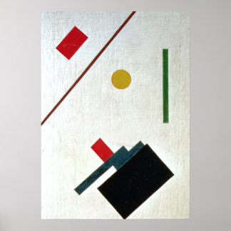 Póster Composición Suprematista, 1915
