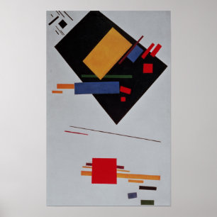 Póster Composición Suprematista, 1915