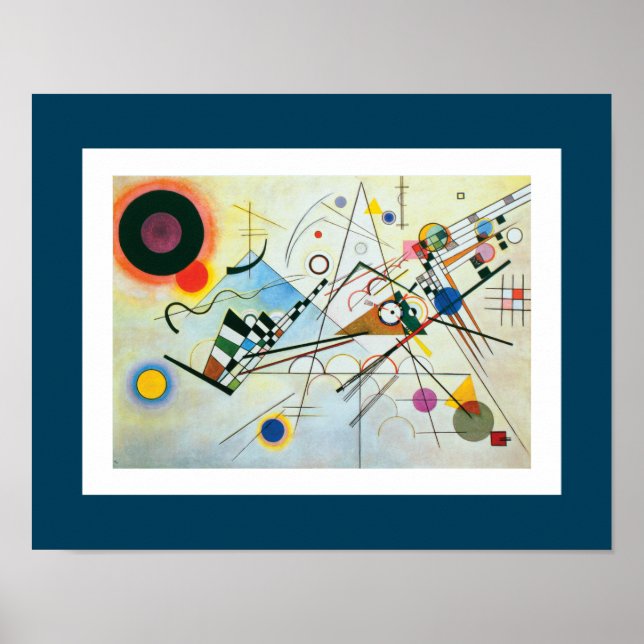 Póster Composición VIII de Wassily Kandinsky (Frente)
