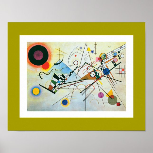 Póster Composición VIII de Wassily Kandinsky (Frente)
