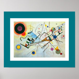 Póster Composición VIII de Wassily Kandinsky