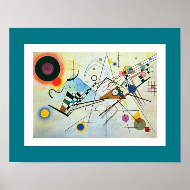 Póster Composición VIII de Wassily Kandinsky (Frente)