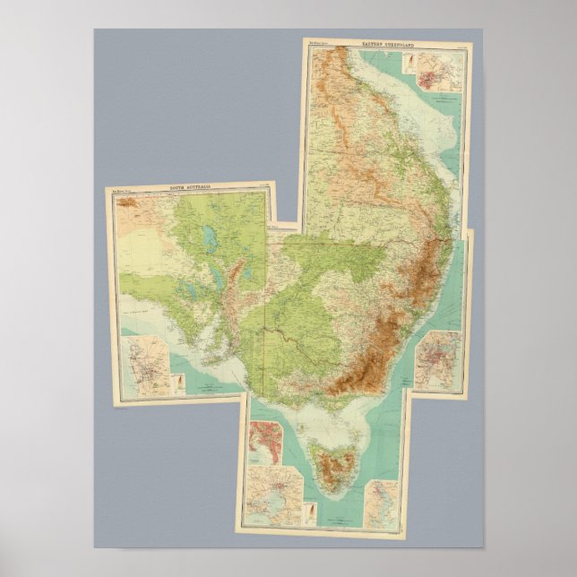 Póster Composite Australia 12,500,000 (Frente)