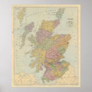 Póster Composite Scotland